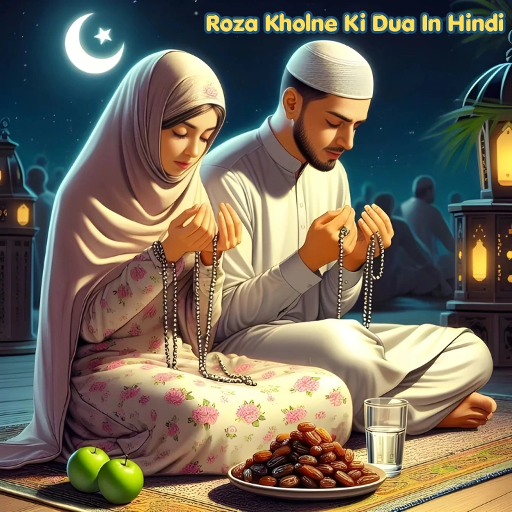 Roza Kholne Ki Dua In Hindi