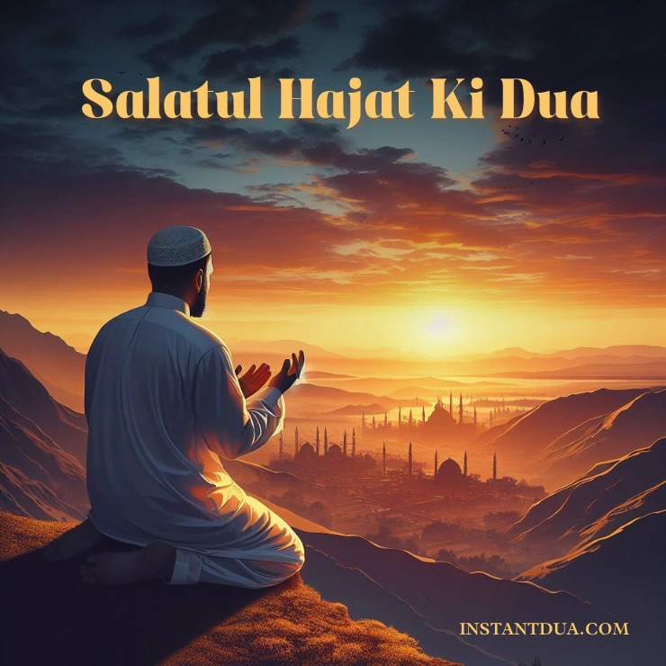 Salatul Hajat Ki Dua In English