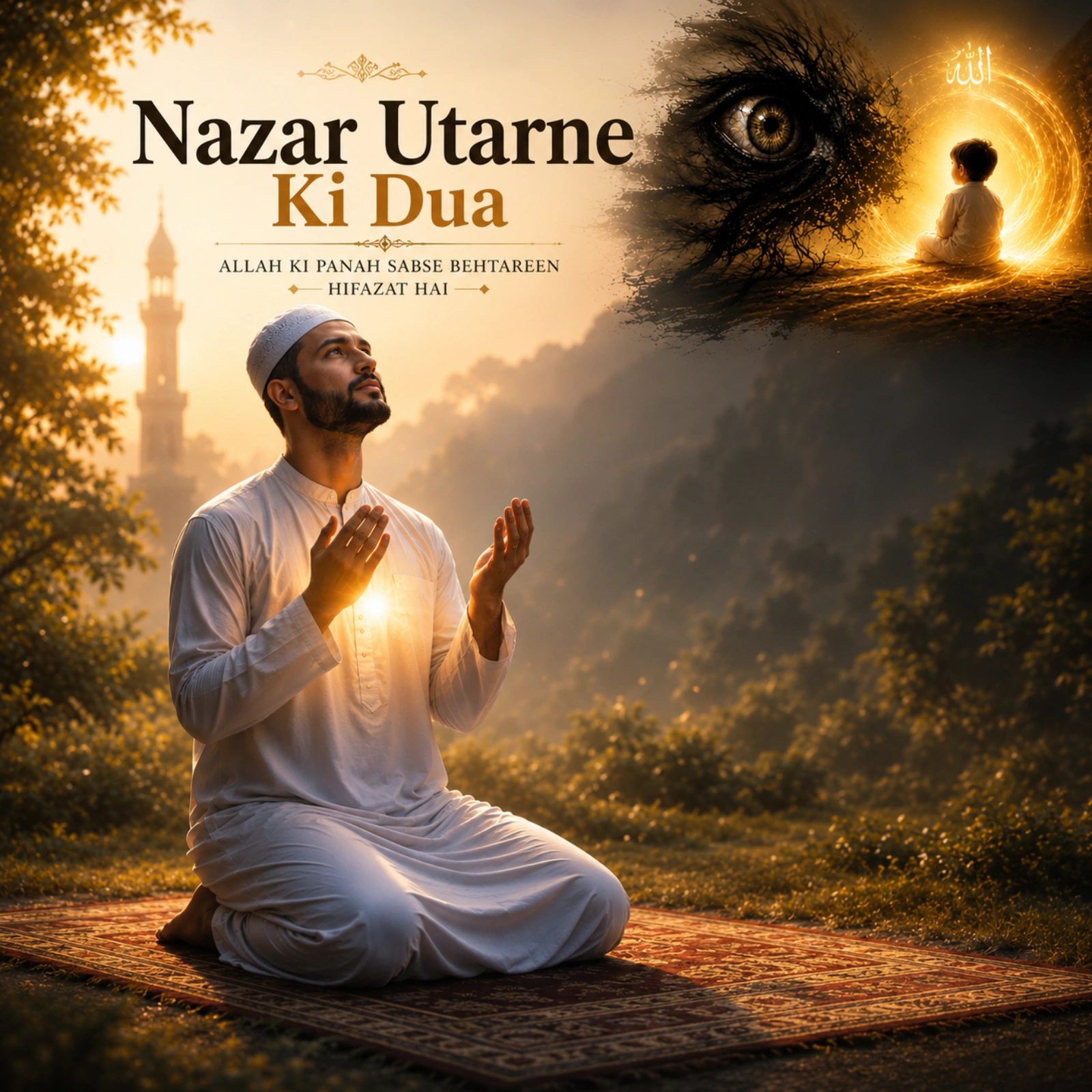 nazar utarne ki dua