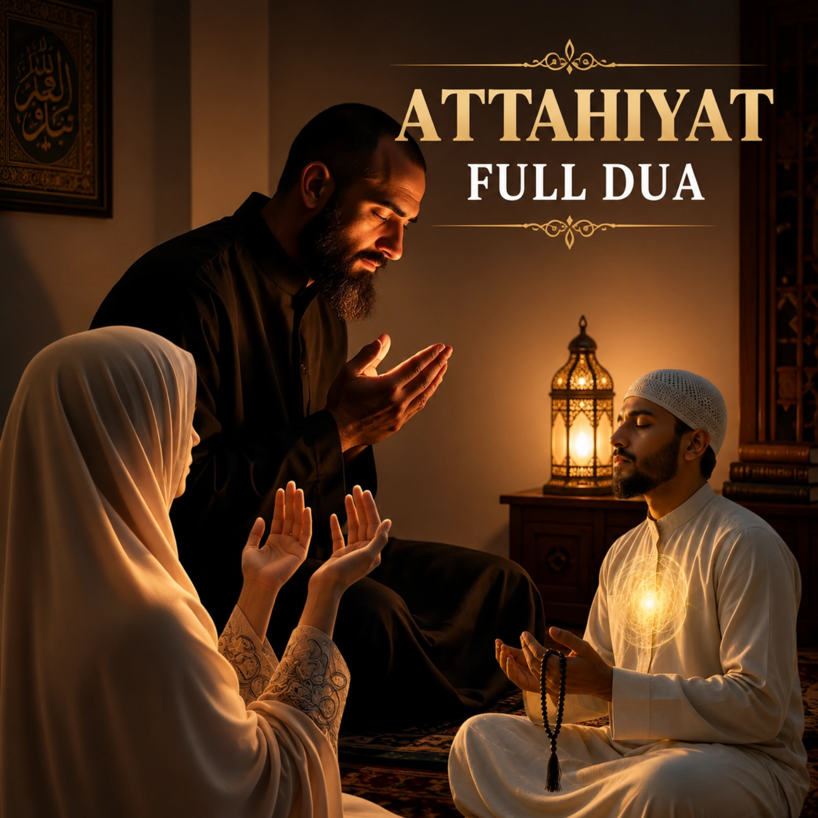 Attahiyat Full Dua In Arabic, Hindi, Roman English