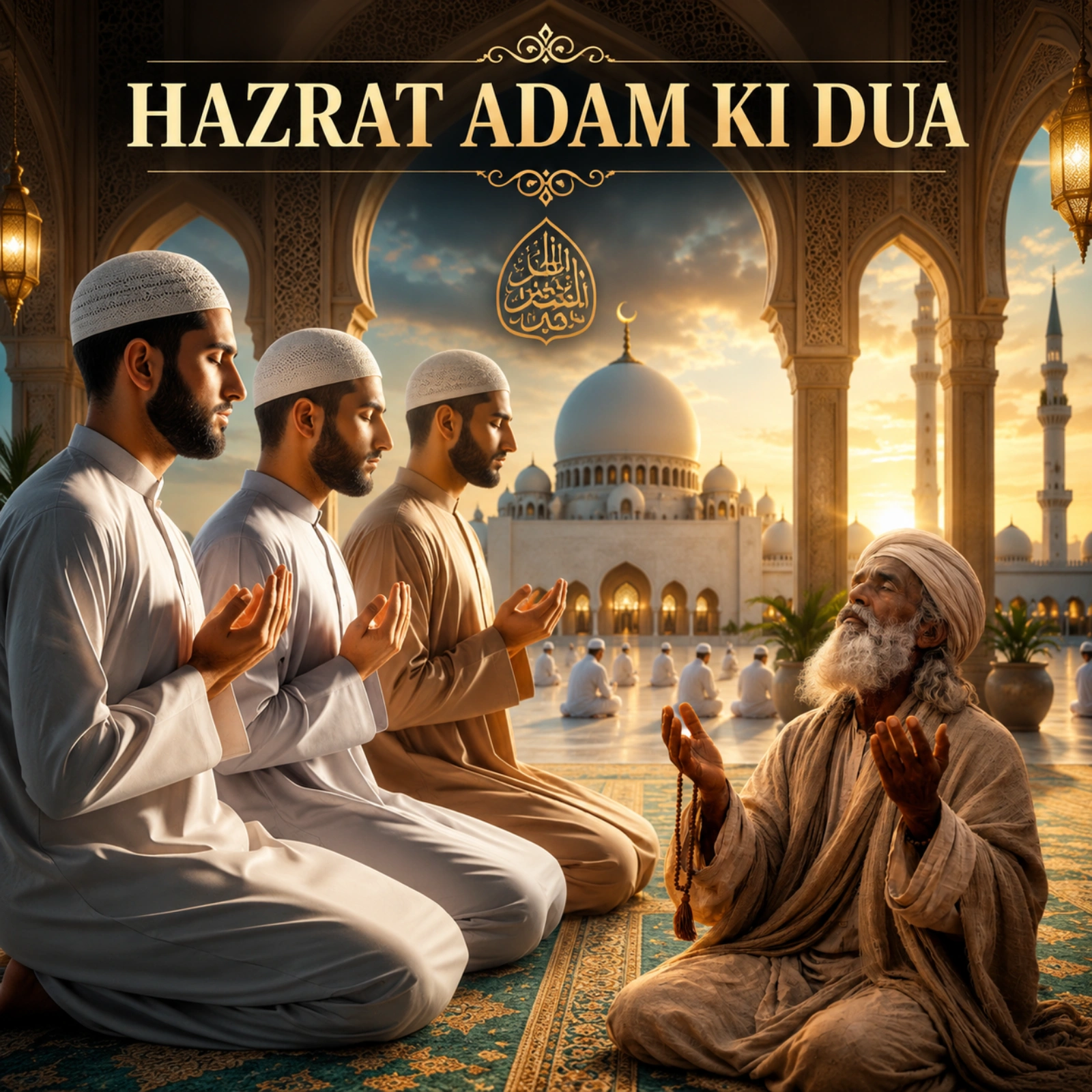 Hazrat Adam Ki Dua In Arabic With Urdu & English Meaning
