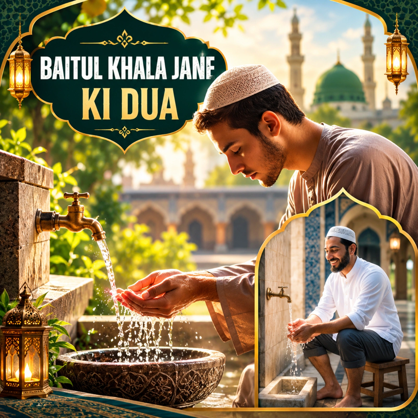 Baitul Khala Jane Ki Dua । अरबी, हिंदी और इंग्लिश में बैतूल खला की मसनून दुआ