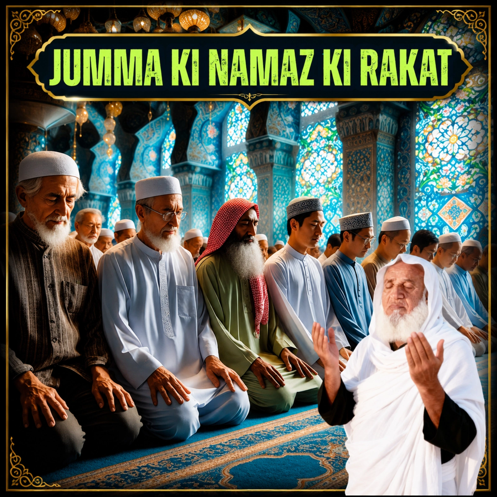 Jumma Ki Namaz Ki Rakat – मर्दों और औरतों के लिए पूरा तरीका