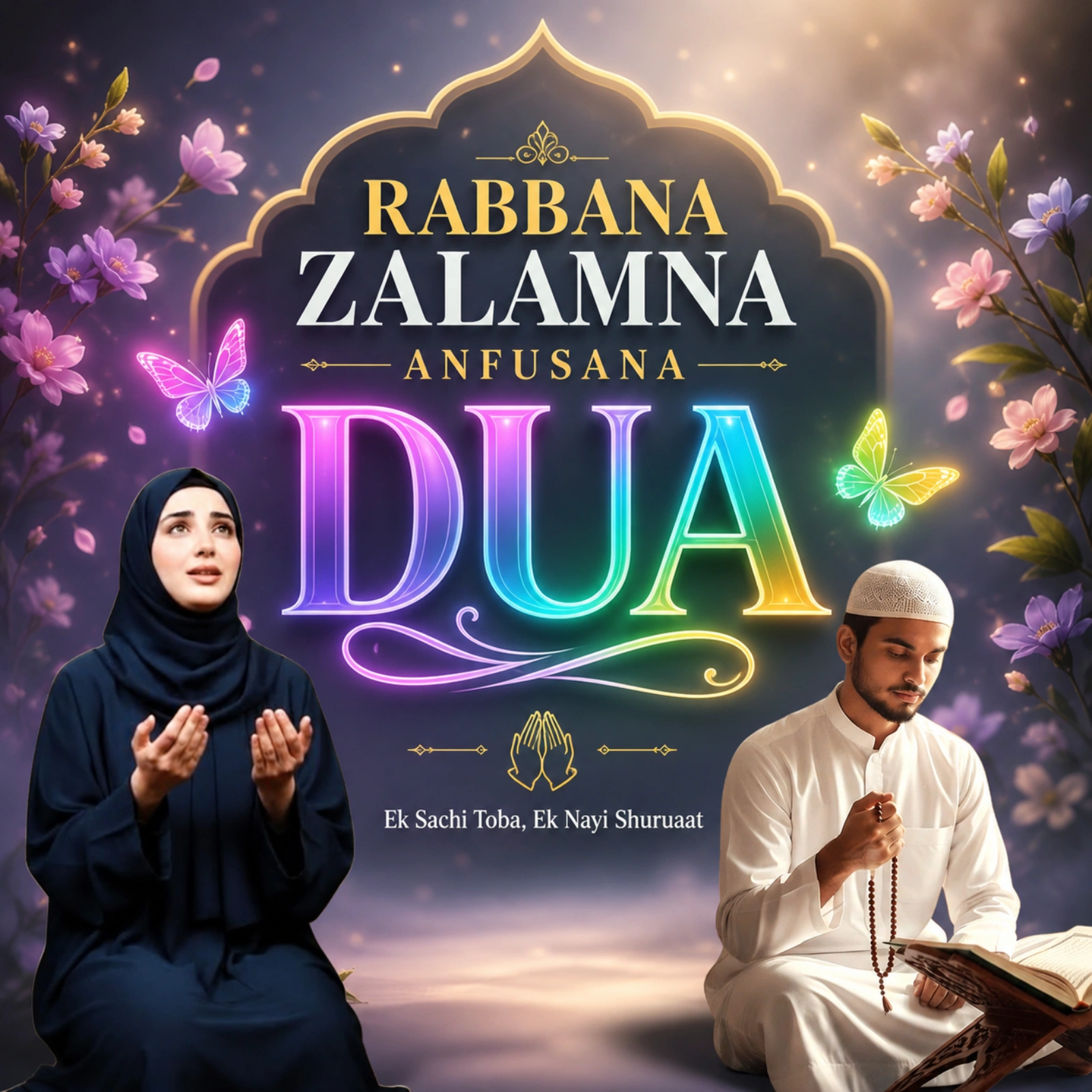 Rabbana Zalamna Anfusana Dua – Arabic, Meaning, Benefits