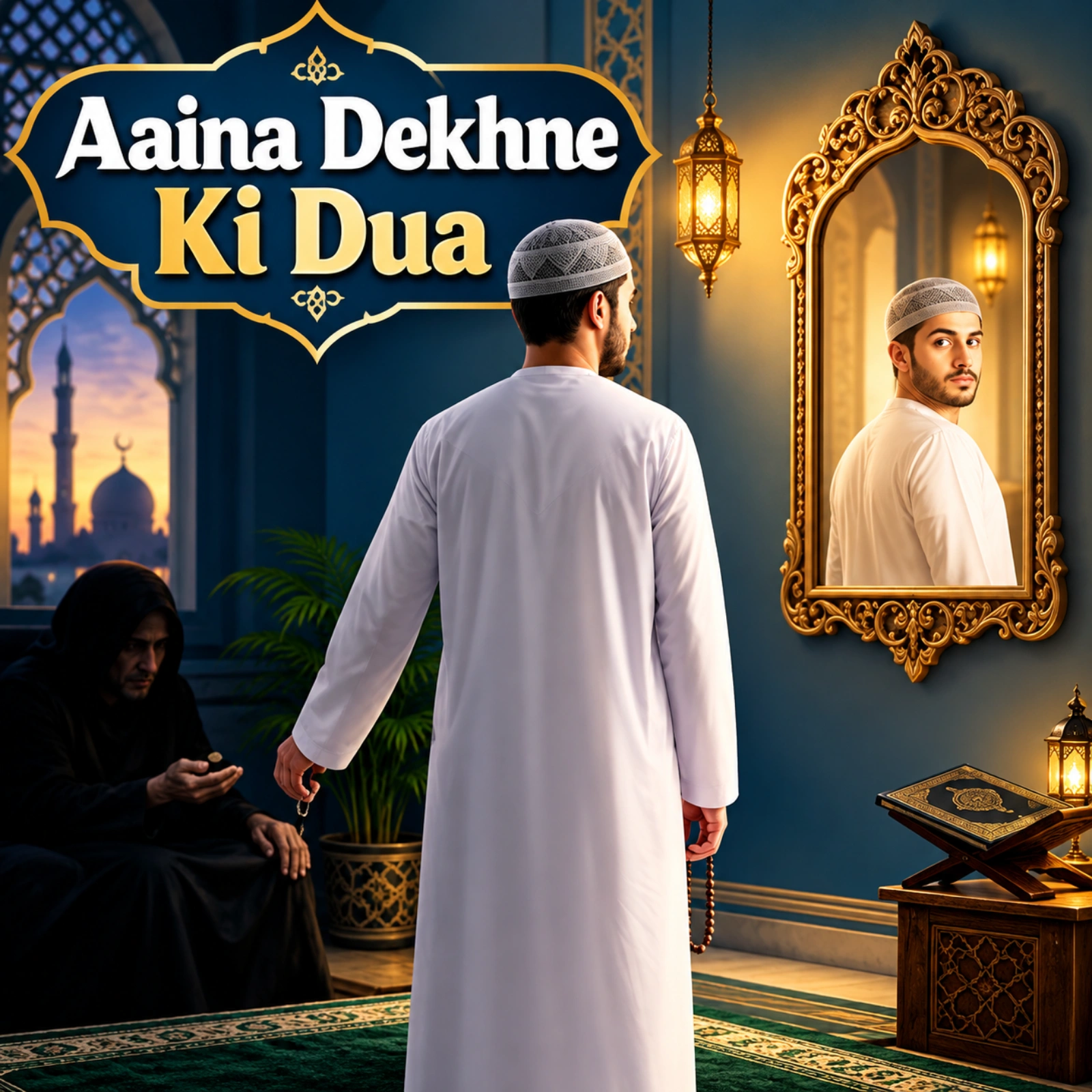Aaina Dekhne Ki Dua – Arabic, Hindi, Urdu Tarjuma के साथ
