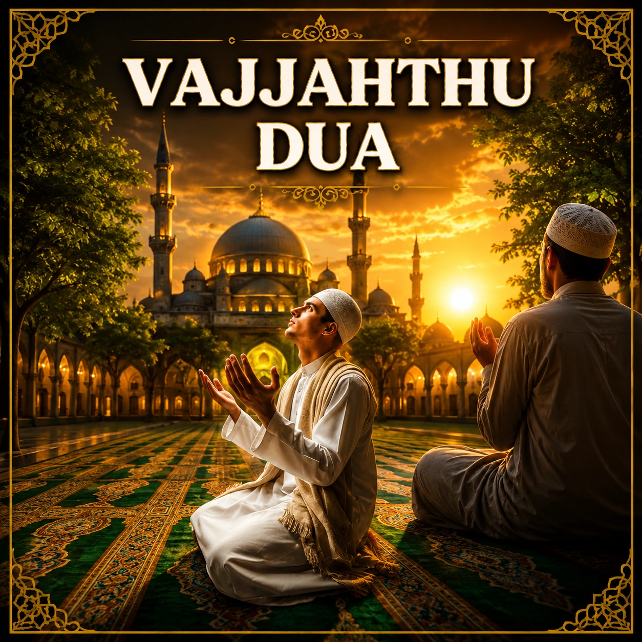 Vajjahthu Dua – Full Arabic Text, Transliteration & Meaning
