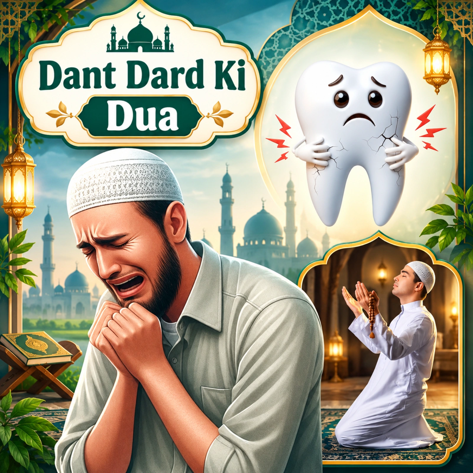 Dant Dard Ki Dua – Arabic, Transliteration, Meaning & Benefits