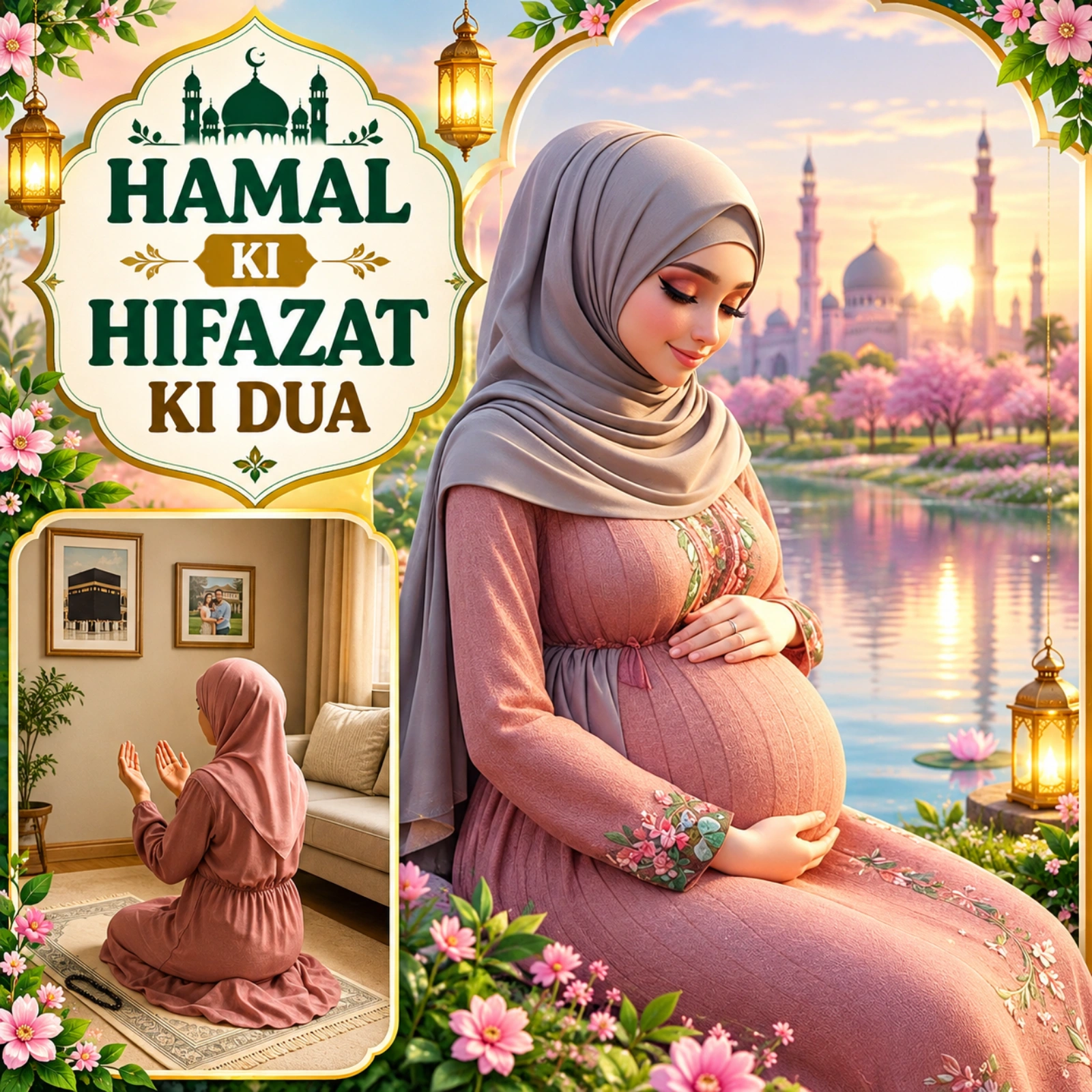 Hamal Ki Hifazat Ki Dua | حمل کی حفاظت کی دعا | गर्भ की हिफाज़त की दुआ