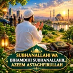 Subhanallahi Wa Bihamdihi Subhanallahil Azeem Astaghfirullah – Meaning, Benefits & Hadith