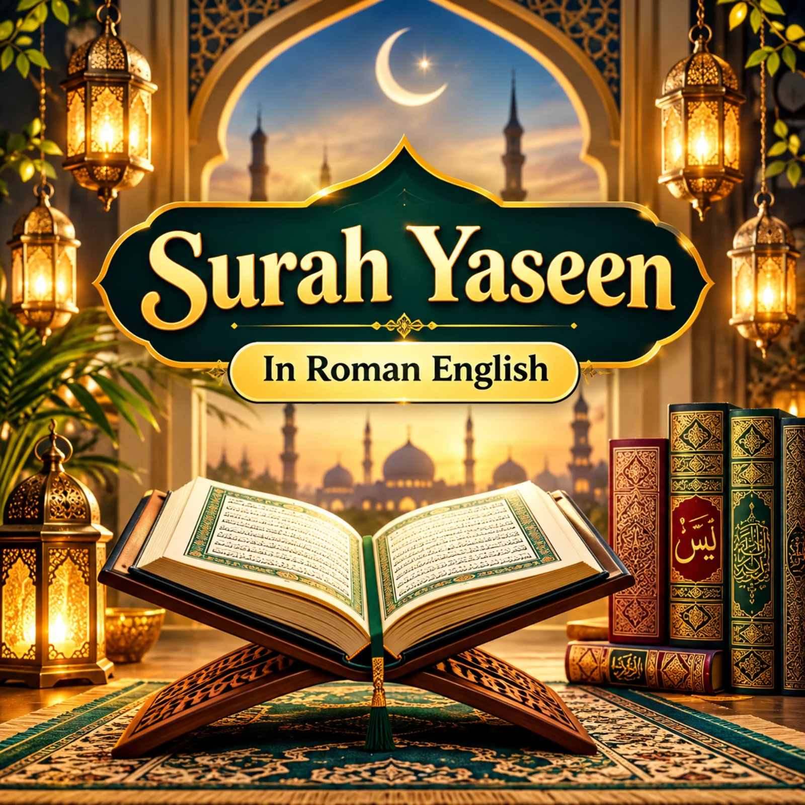 Surah Yaseen In Roman English – Full Text, Translation & Benefits
