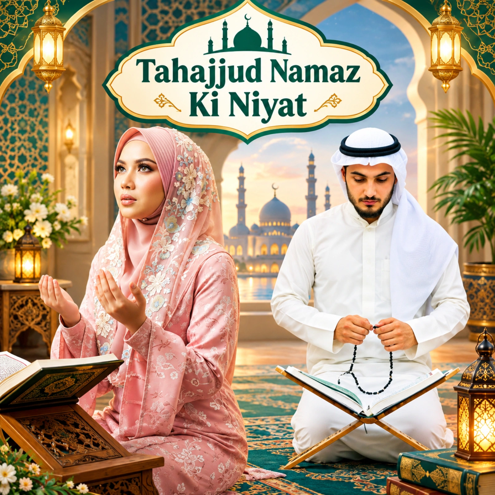Tahajjud Namaz Ki Niyat – अरबी, हिंदी, उर्दू में पढ़ें और तरीका जानें